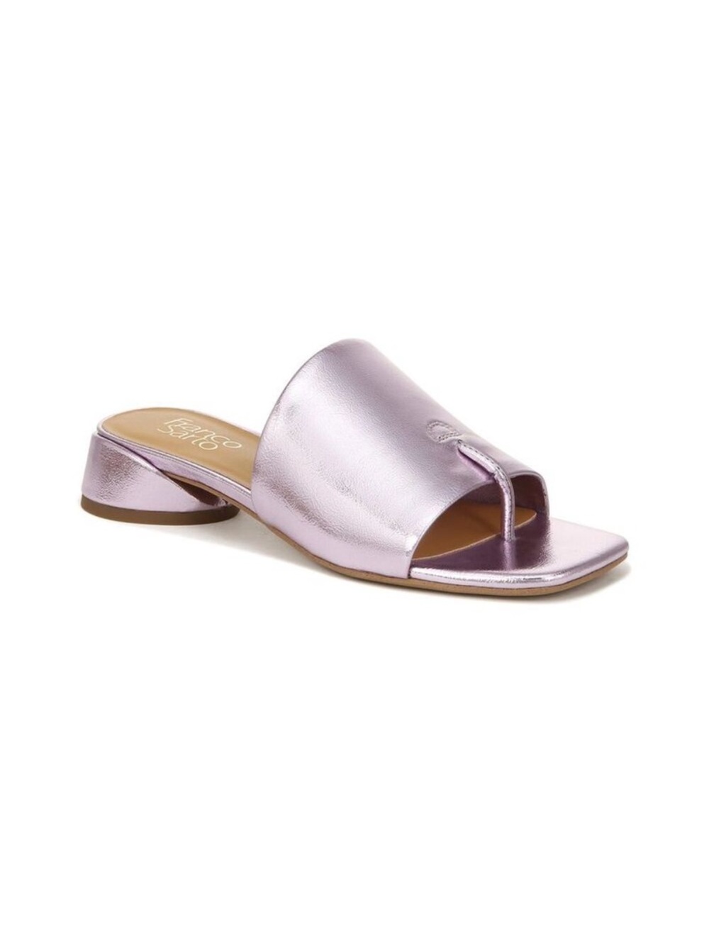 Franco Sarto Loran Sandal Metallic Lavender Lilac Size 5.5
